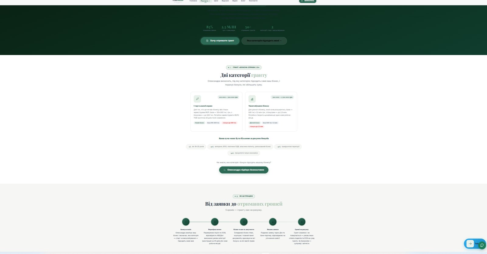 FinSmile — оновлення сторінок
